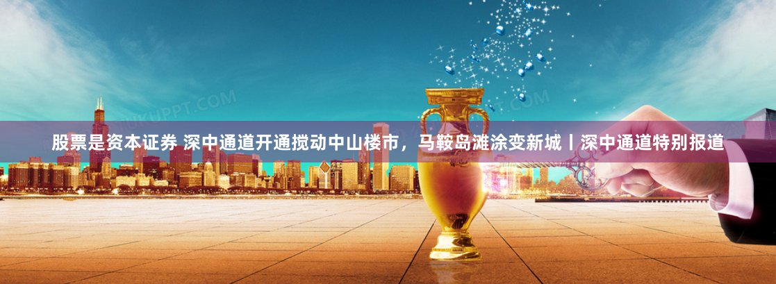 股票是资本证券 深中通道开通搅动中山楼市，马鞍岛滩涂变新城丨深中通道特别报道