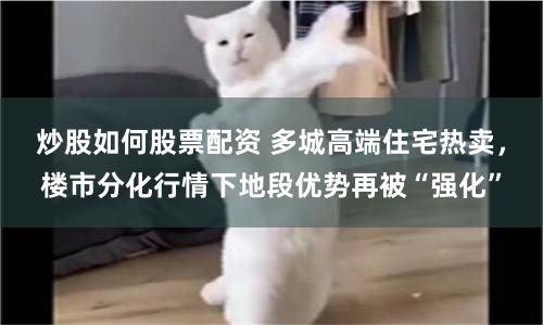 炒股如何股票配资 多城高端住宅热卖，楼市分化行情下地段优势再被“强化”