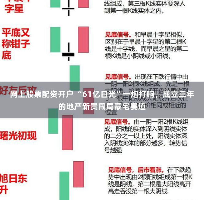 网上股票配资开户 “61亿日光”一炮打响，成立三年的地产新贵闯局豪宅赛道